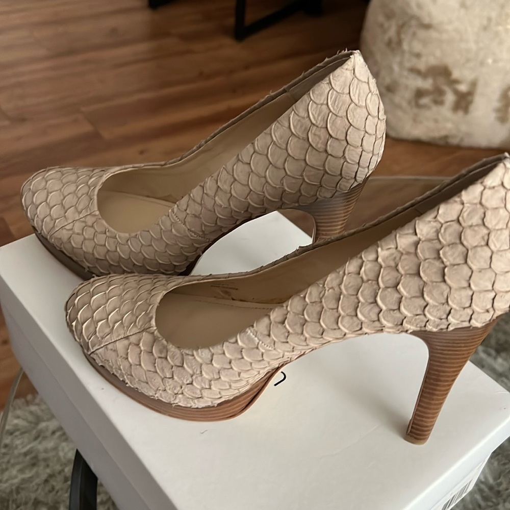 Absolute sexy stunners, never worn. Calvin Klein. Sexy statement shoes.